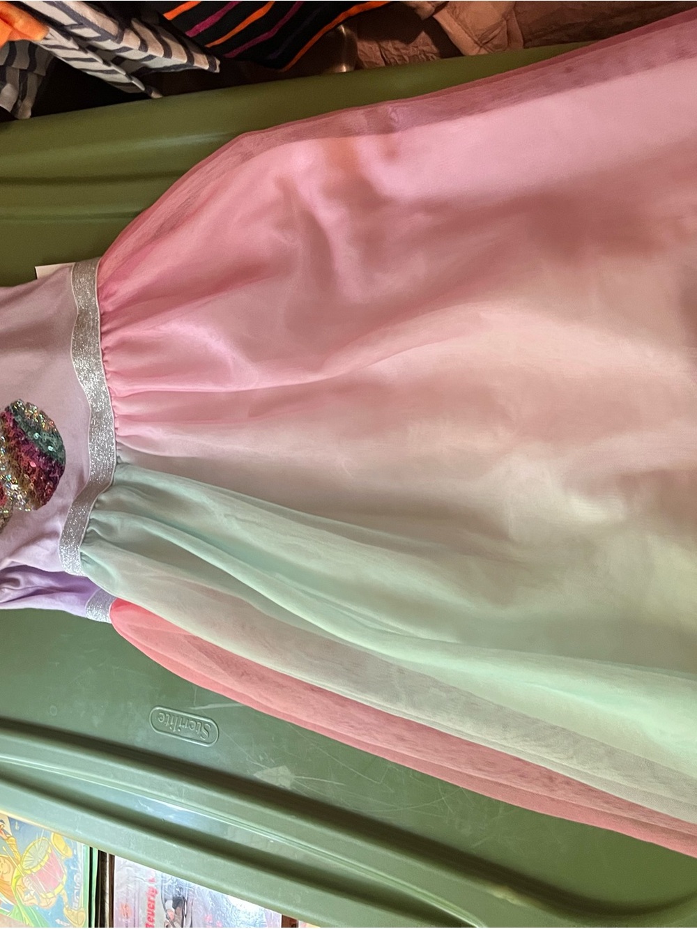 Disney Pastel Pink and Mint Tulle Party Dress